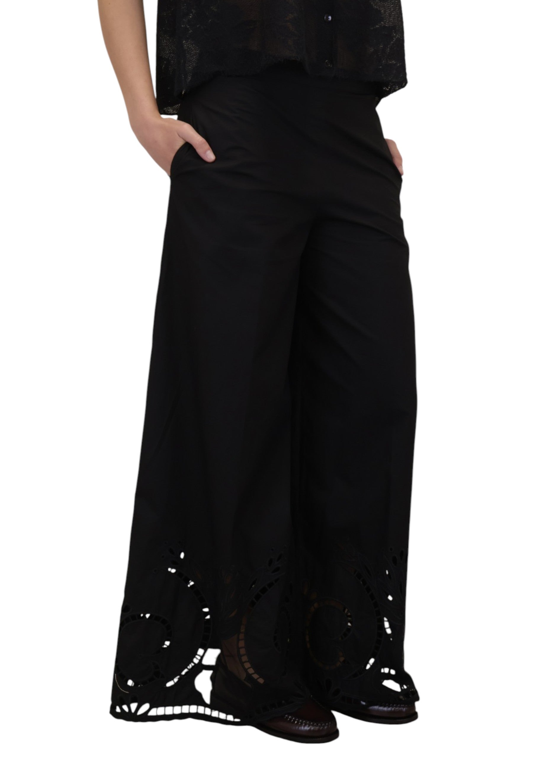 PANTALONI Nero Liviana Conti