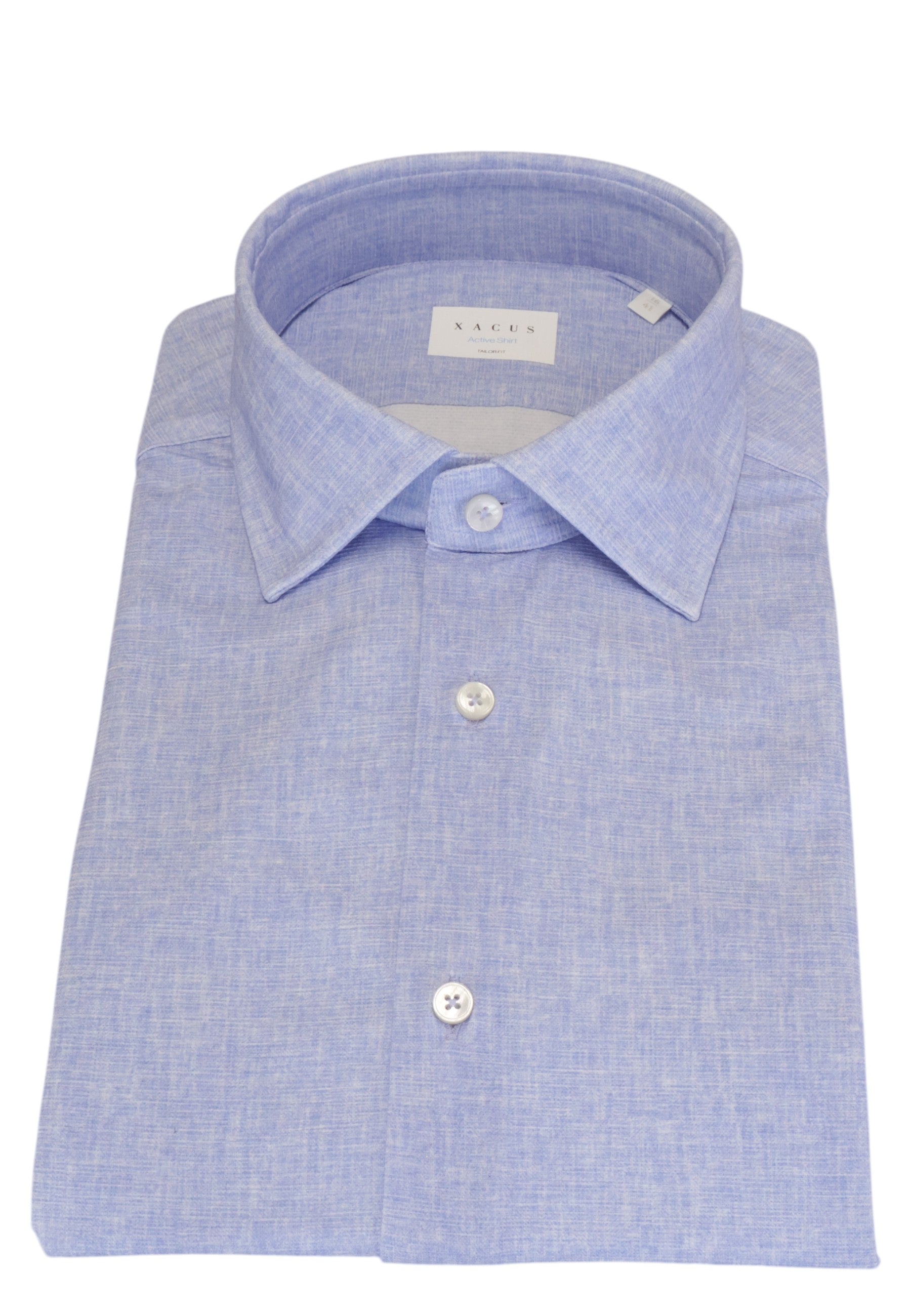 CAMICIE MANICA LUNGA Celeste Xacus