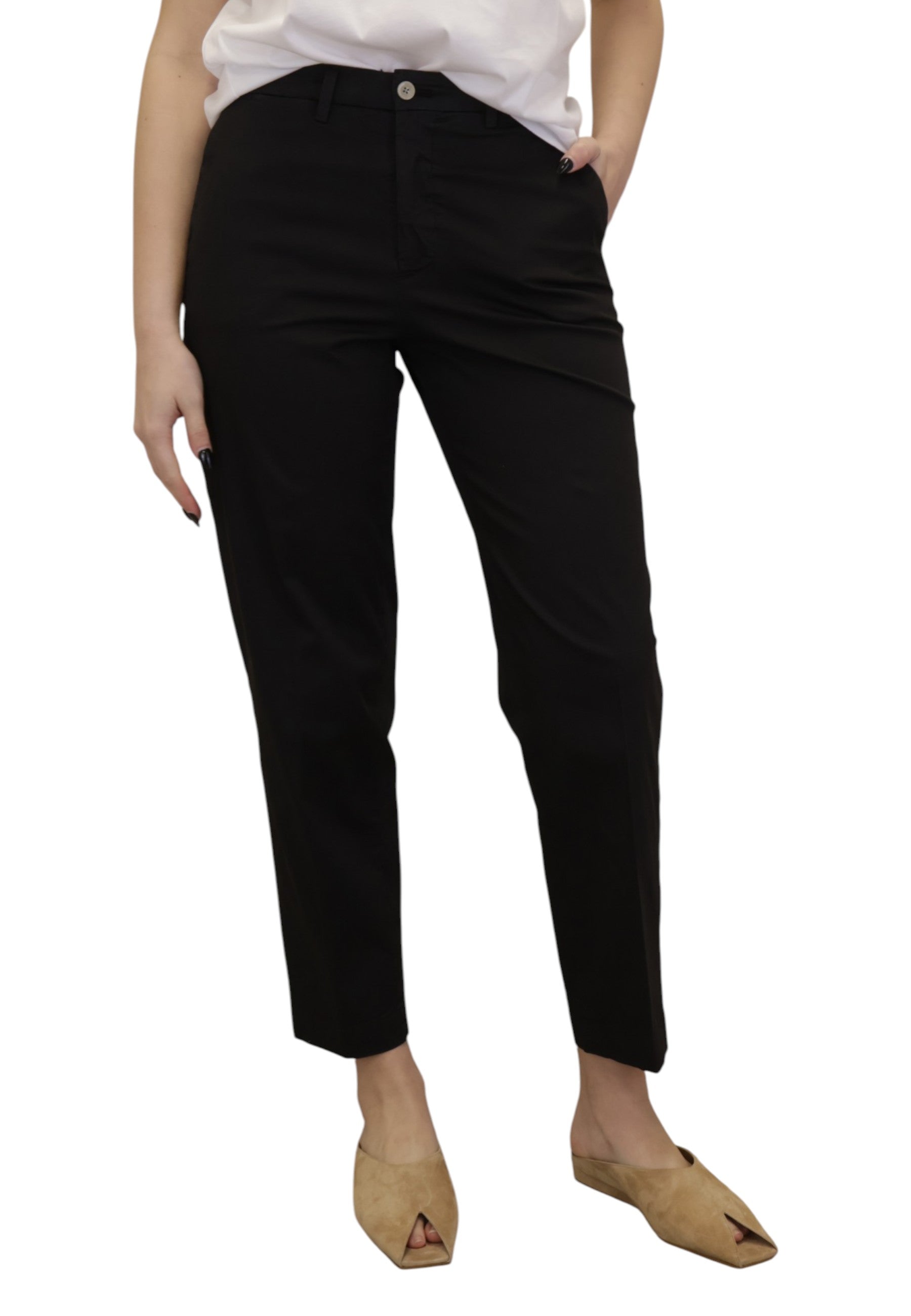 PANTALONI TASCA A FILO Nero Briglia Genderless 1949