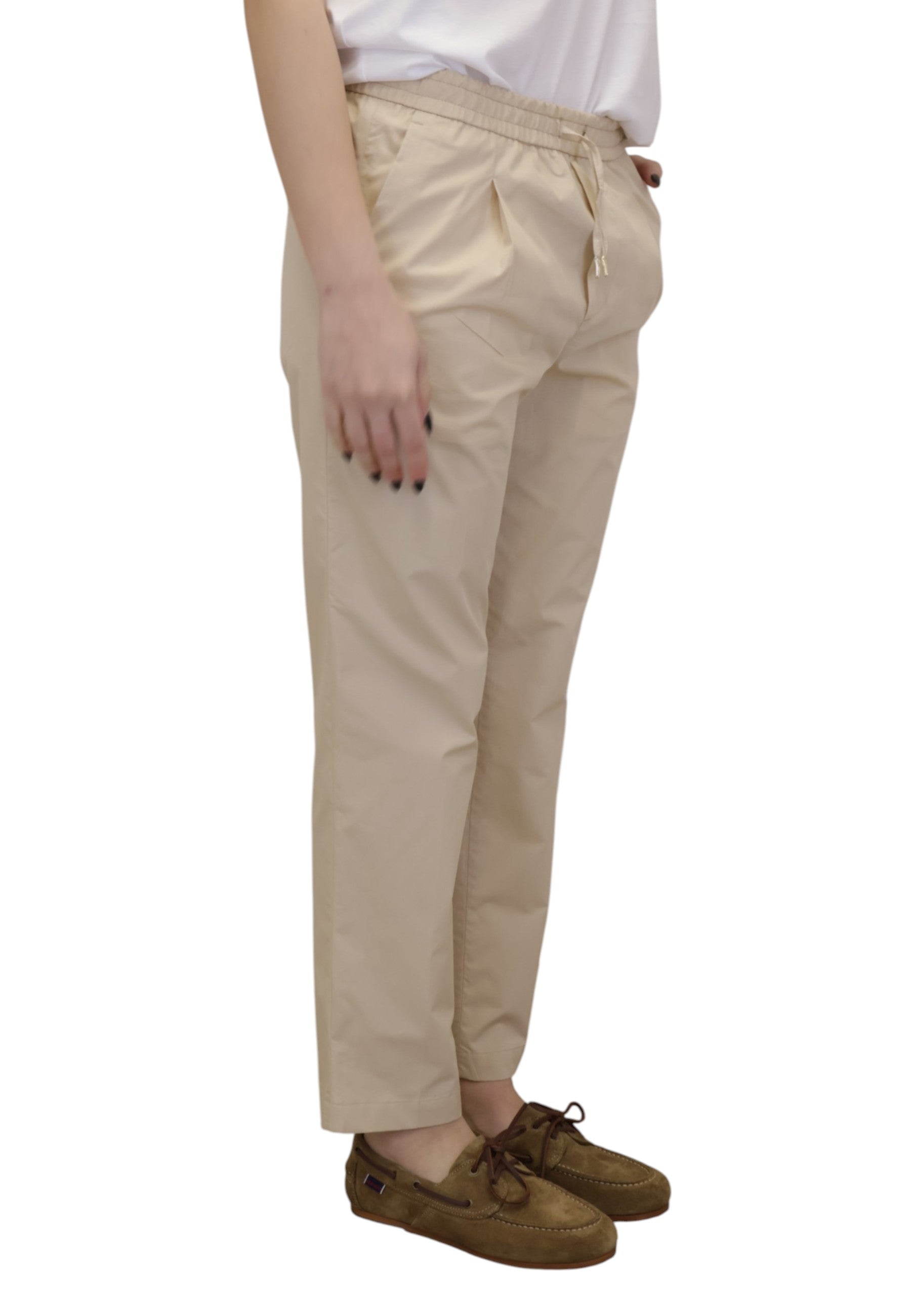 PANTALONI CON COULISSE Beige Briglia Genderless 1949