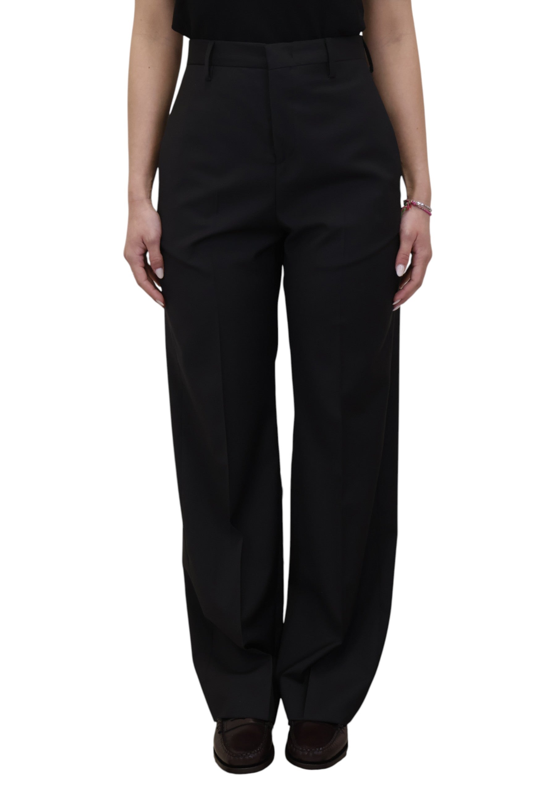 PANTALONI TASCA A FILO Nero Briglia Genderless 1949