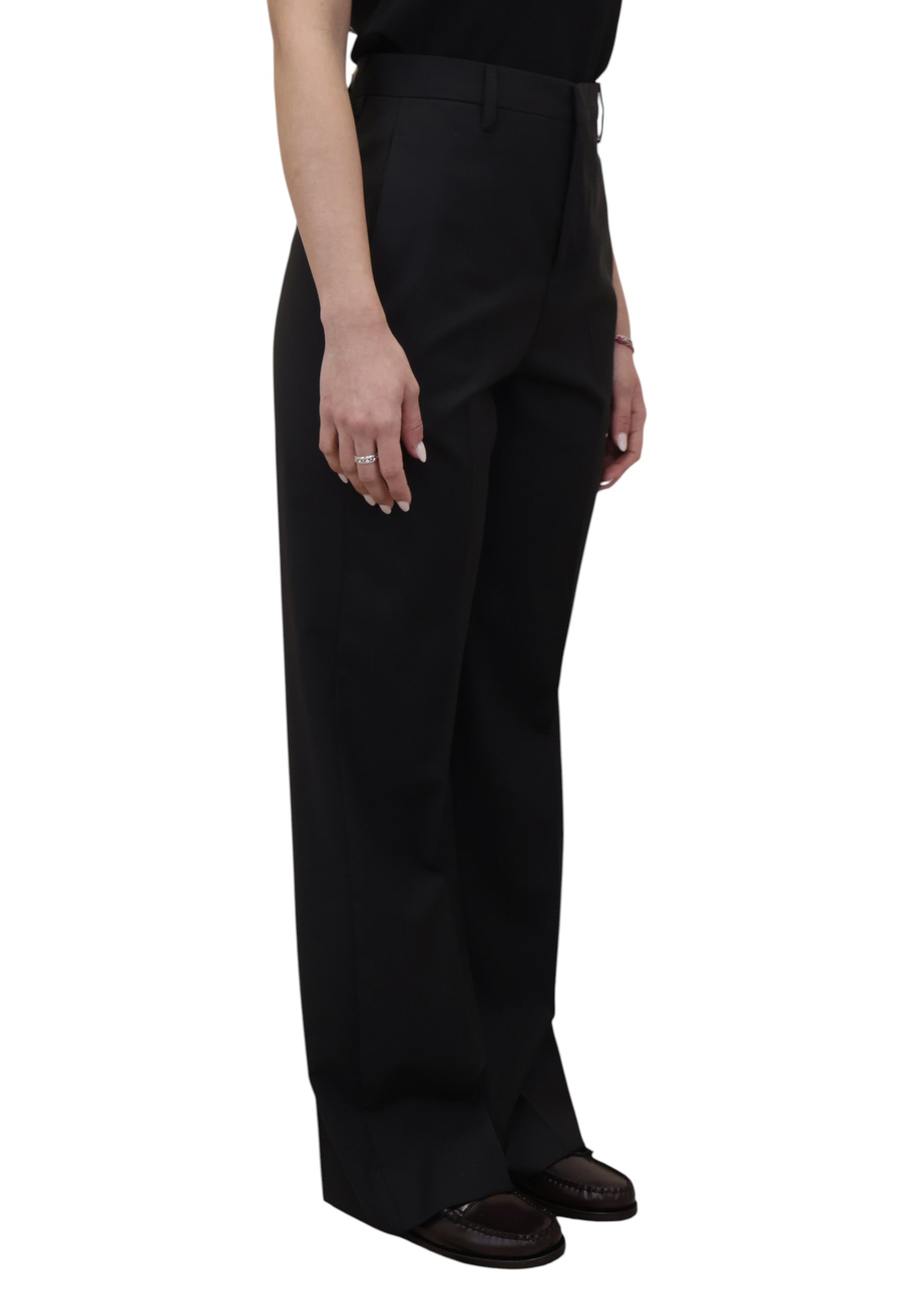 PANTALONI TASCA A FILO Nero Briglia Genderless 1949