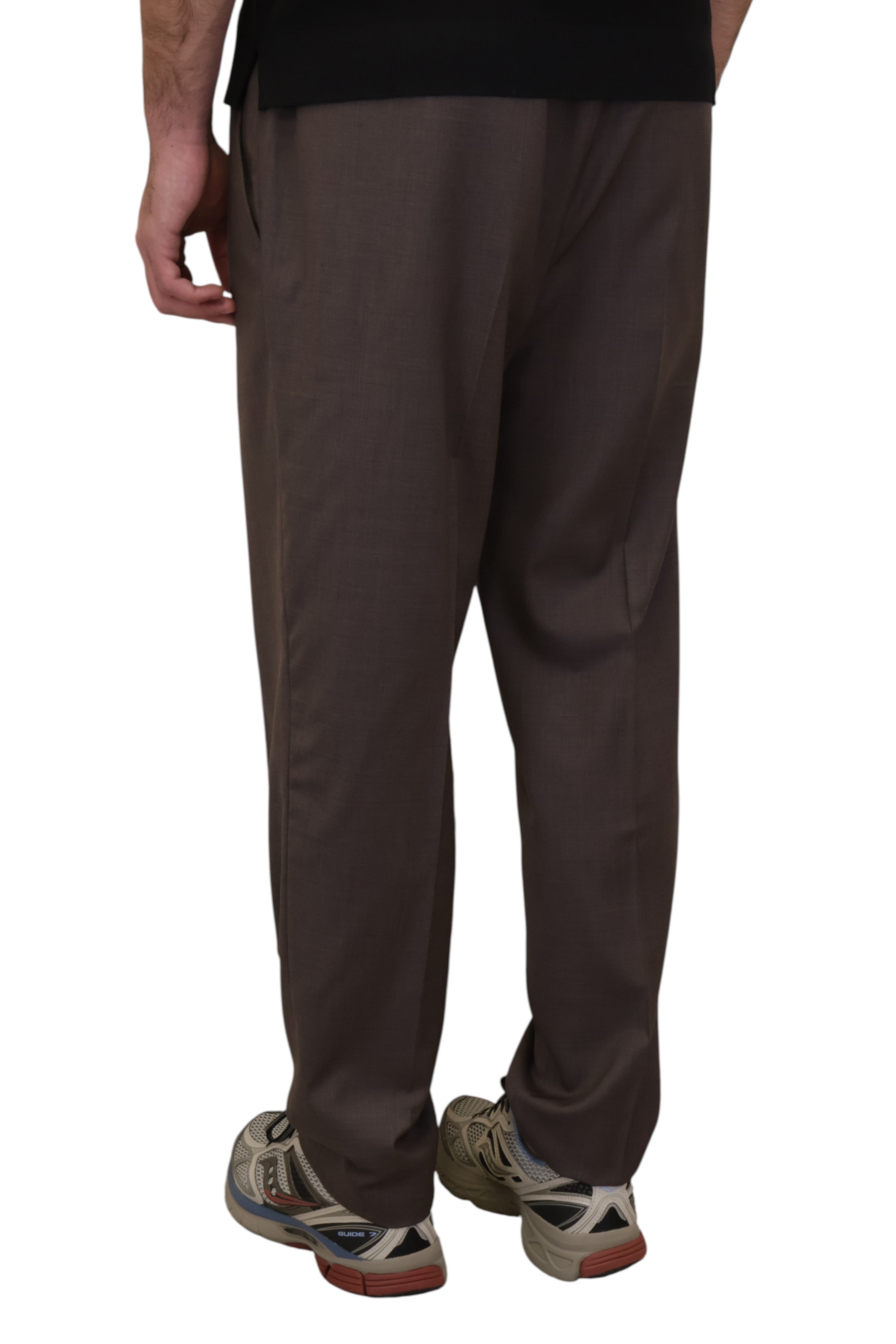 PANTALONI CON COULISSE Marrone Briglia 1949