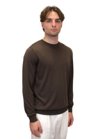 GIROCOLLO MANICA LUNGA Marrone Kangra