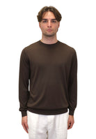 GIROCOLLO MANICA LUNGA Marrone Kangra