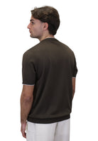 GIROCOLLO MANICA CORTA Marrone Kangra