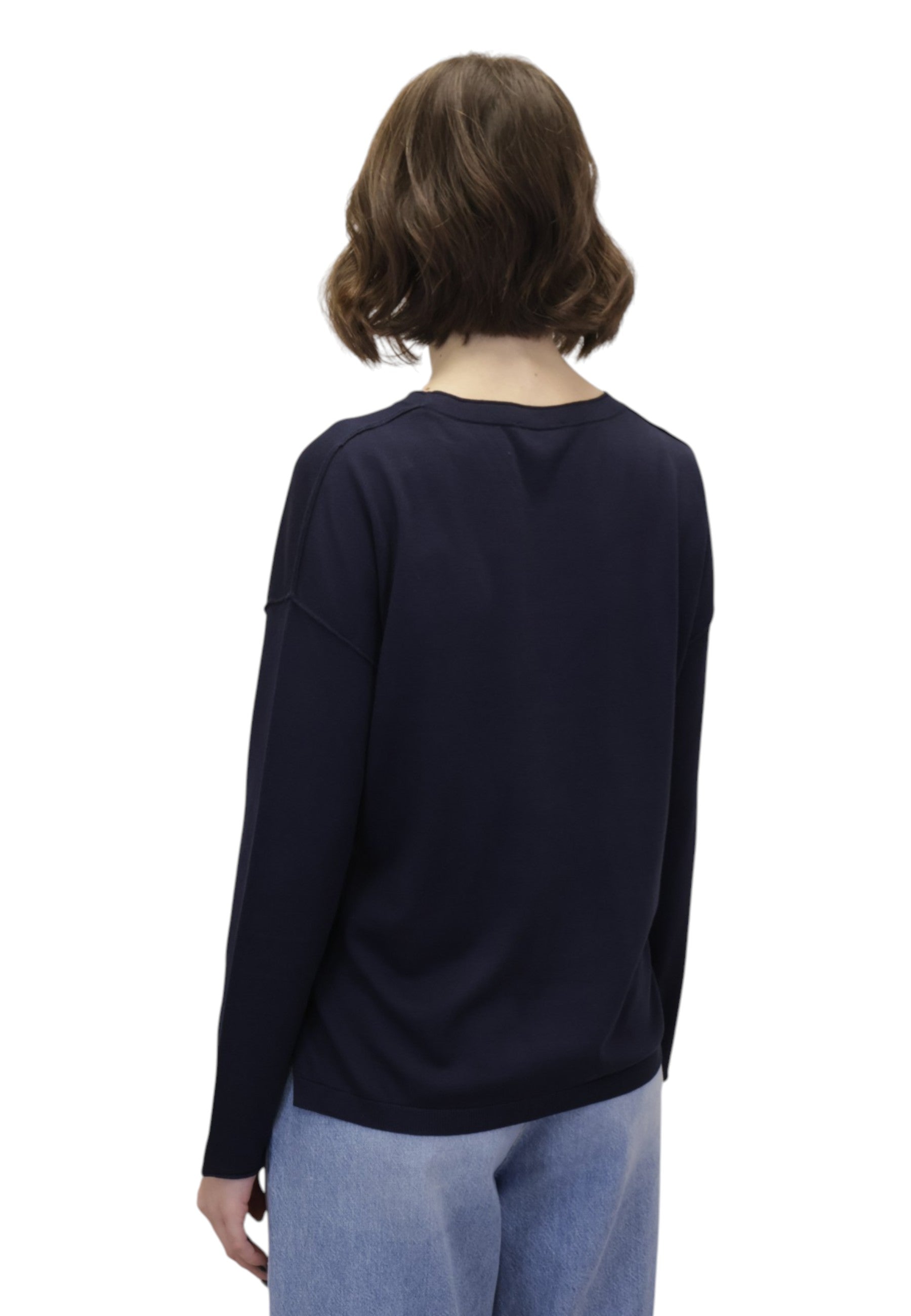MAGLIE A SERAFINO Blu Kangra