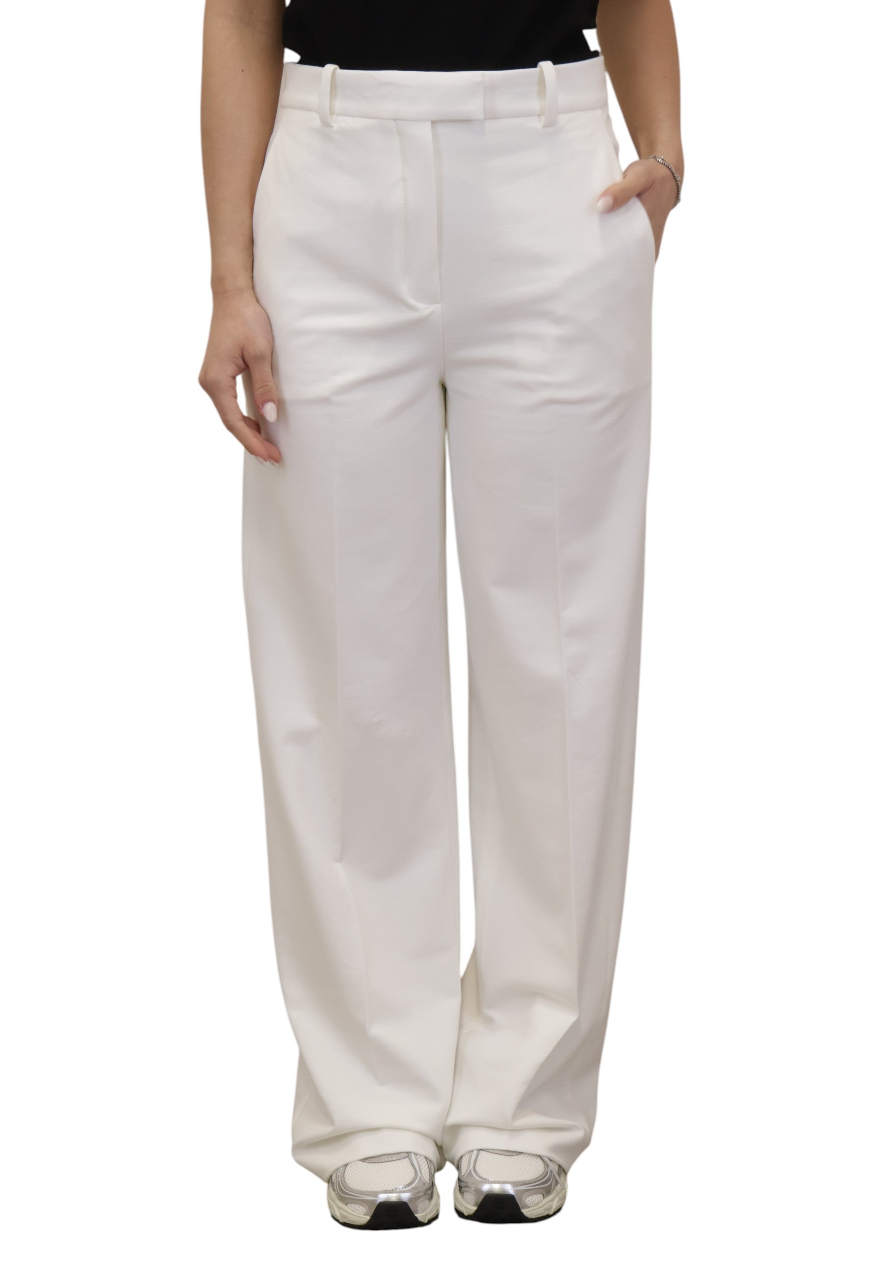 PANTALONI TASCA A FILO Bianco Circolo 1901