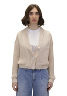 CARDIGAN Beige Roberto Collina
