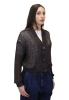CARDIGAN Marrone Roberto Collina