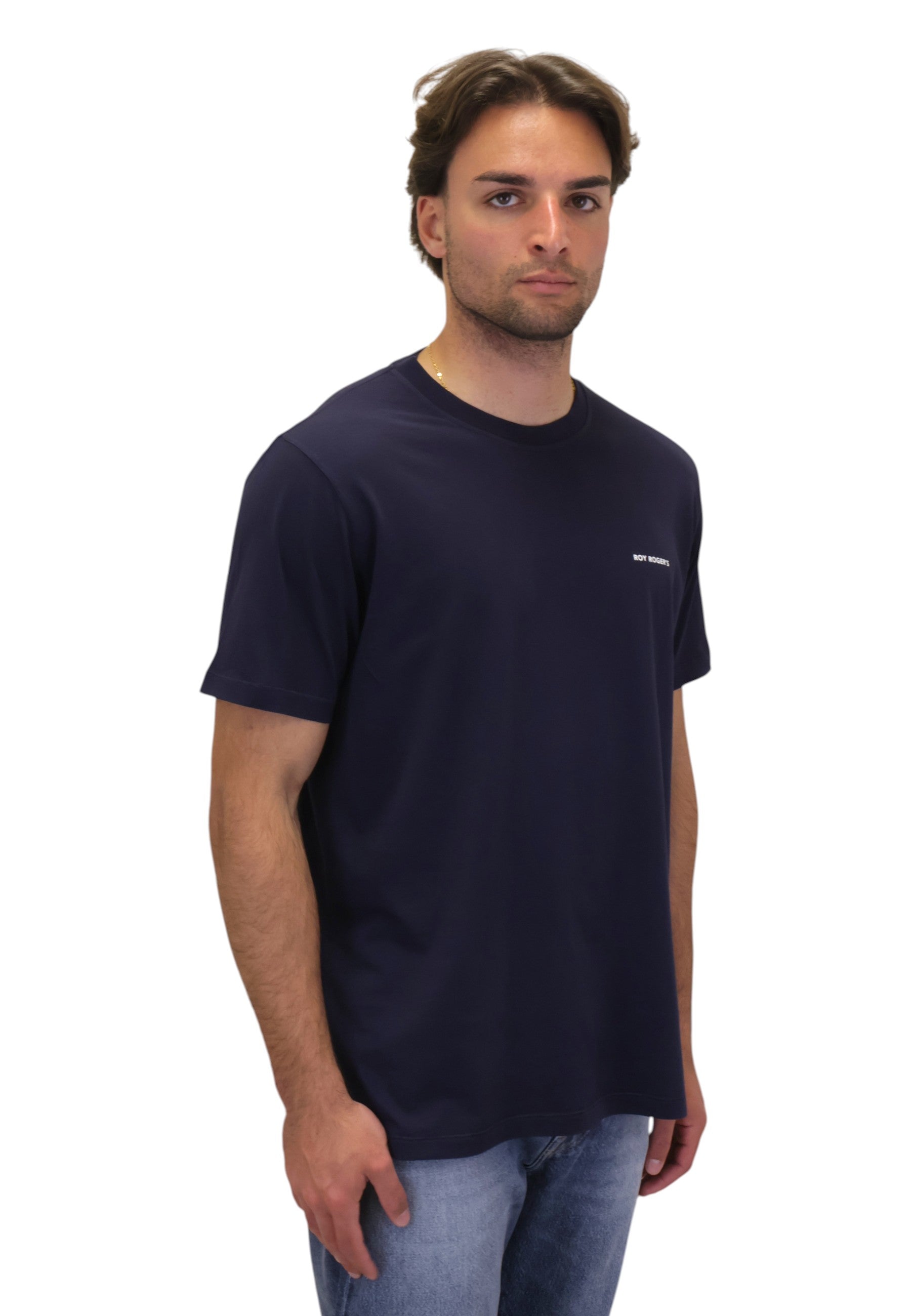 T-SHIRT Blu Roy Roger's