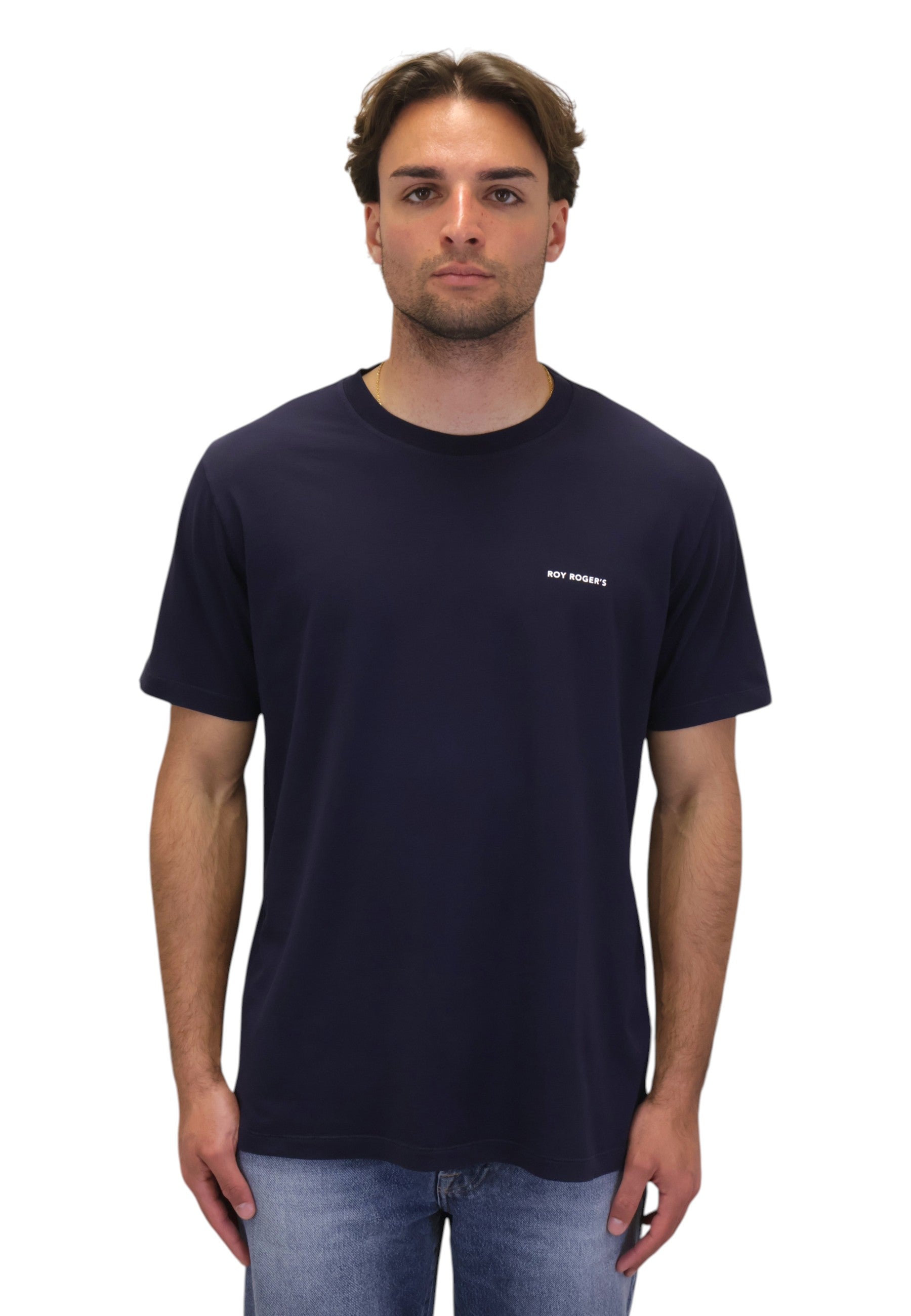 T-SHIRT Blu Roy Roger's