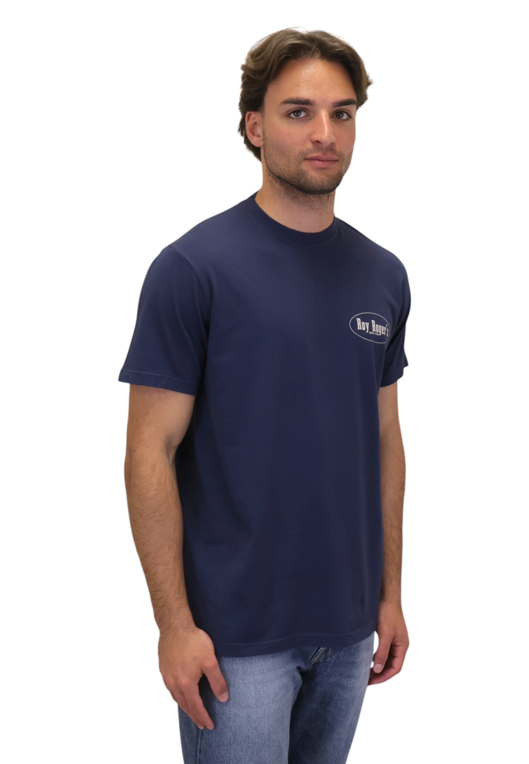 T-SHIRT Blu Roy Roger's