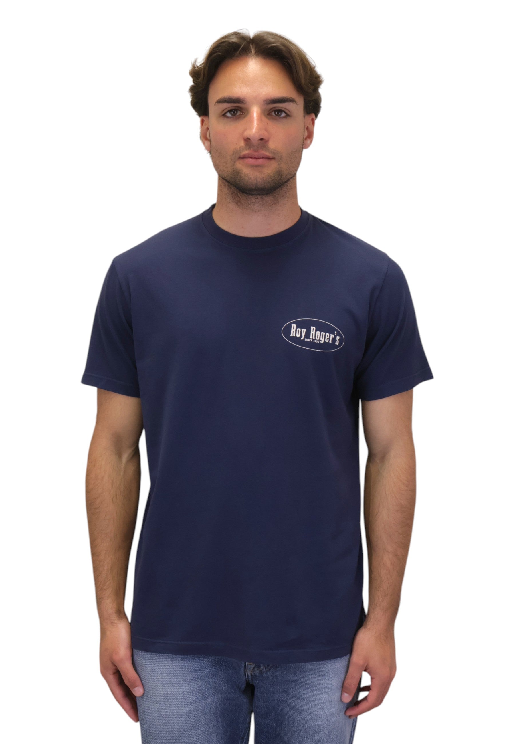 T-SHIRT Blu Roy Roger's
