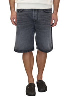 BERMUDA IN JEANS Nero Roy Roger's