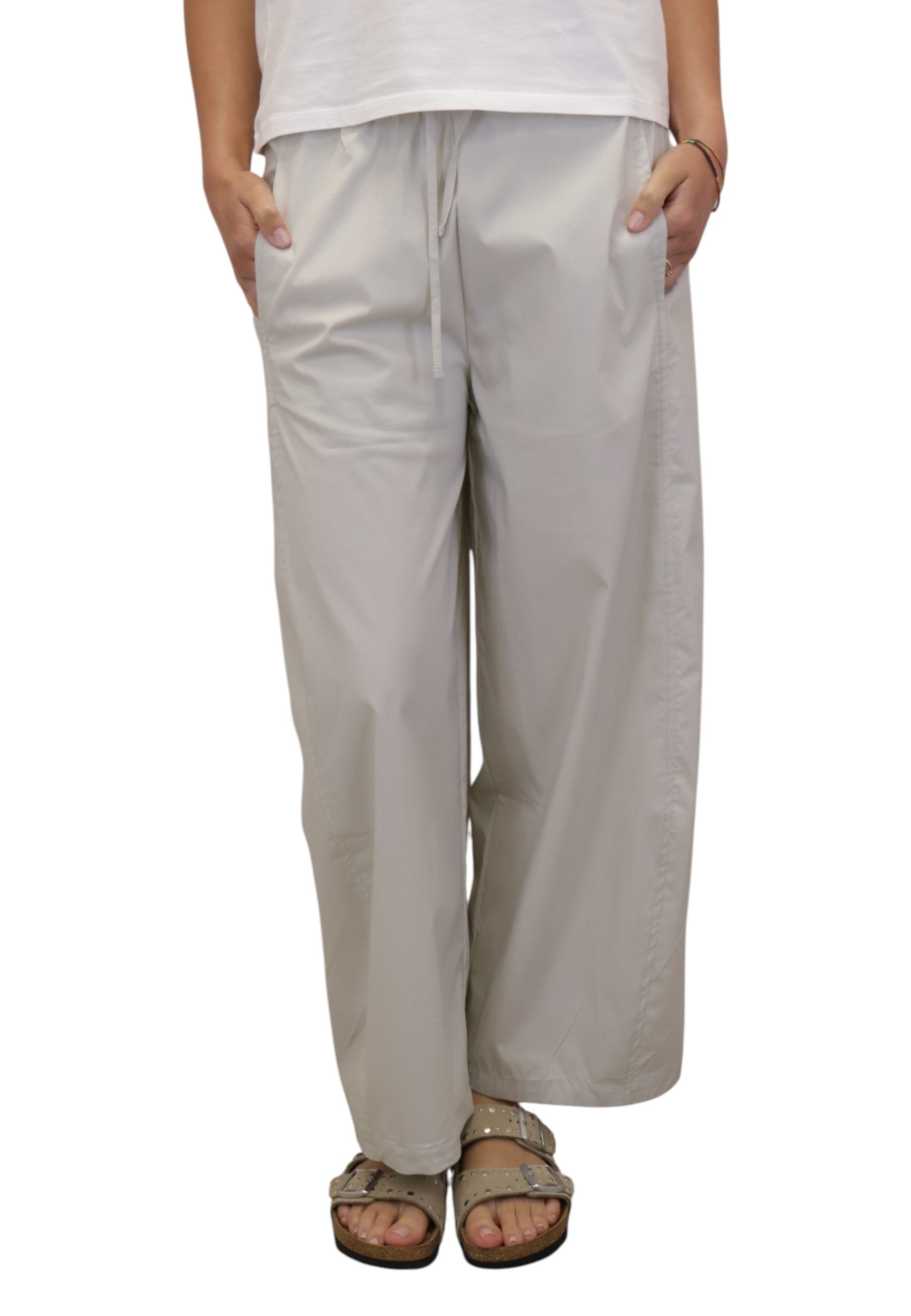 PANTALONI CON COULISSE Grigio Woc