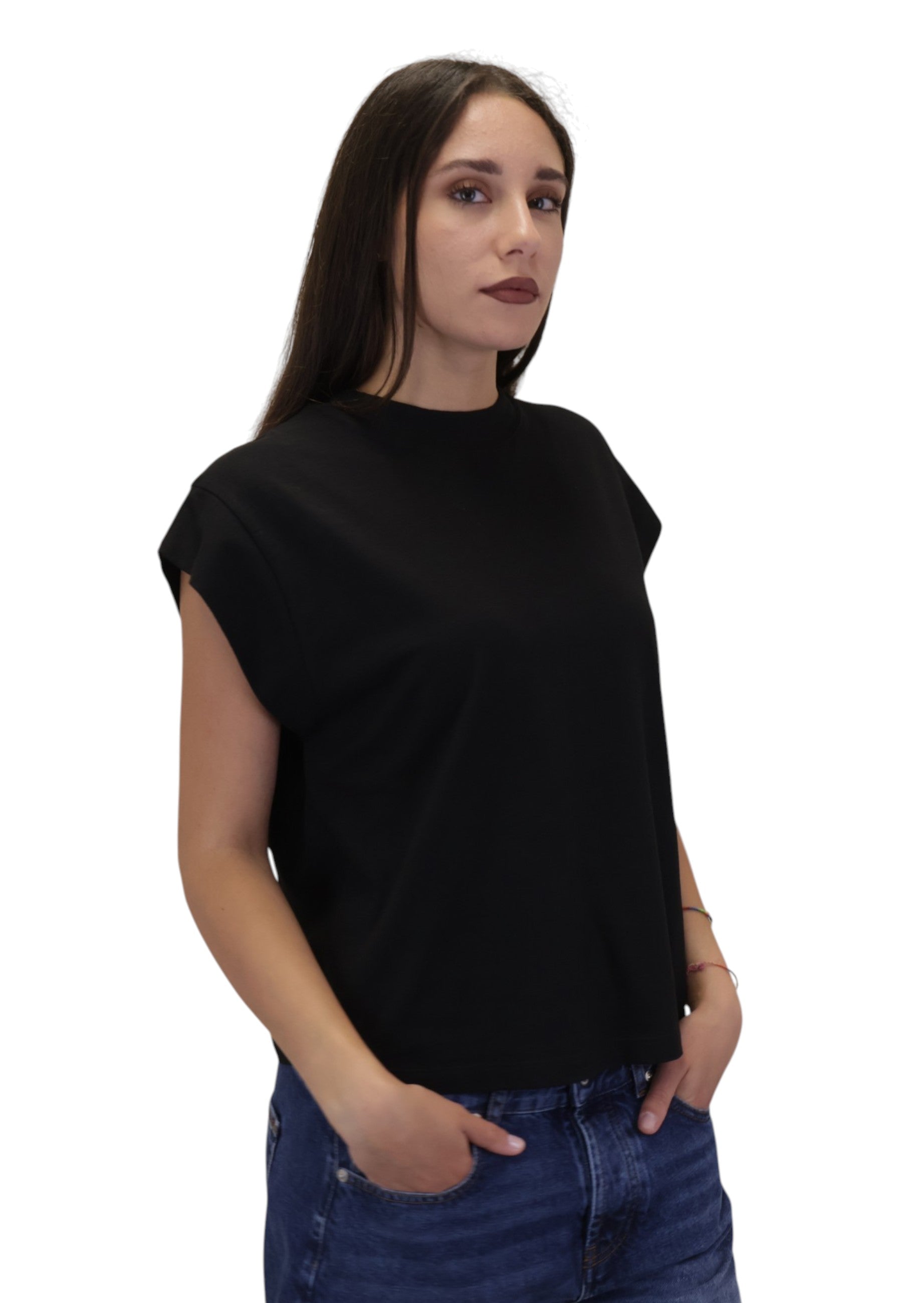 T-SHIRT Nero Woc