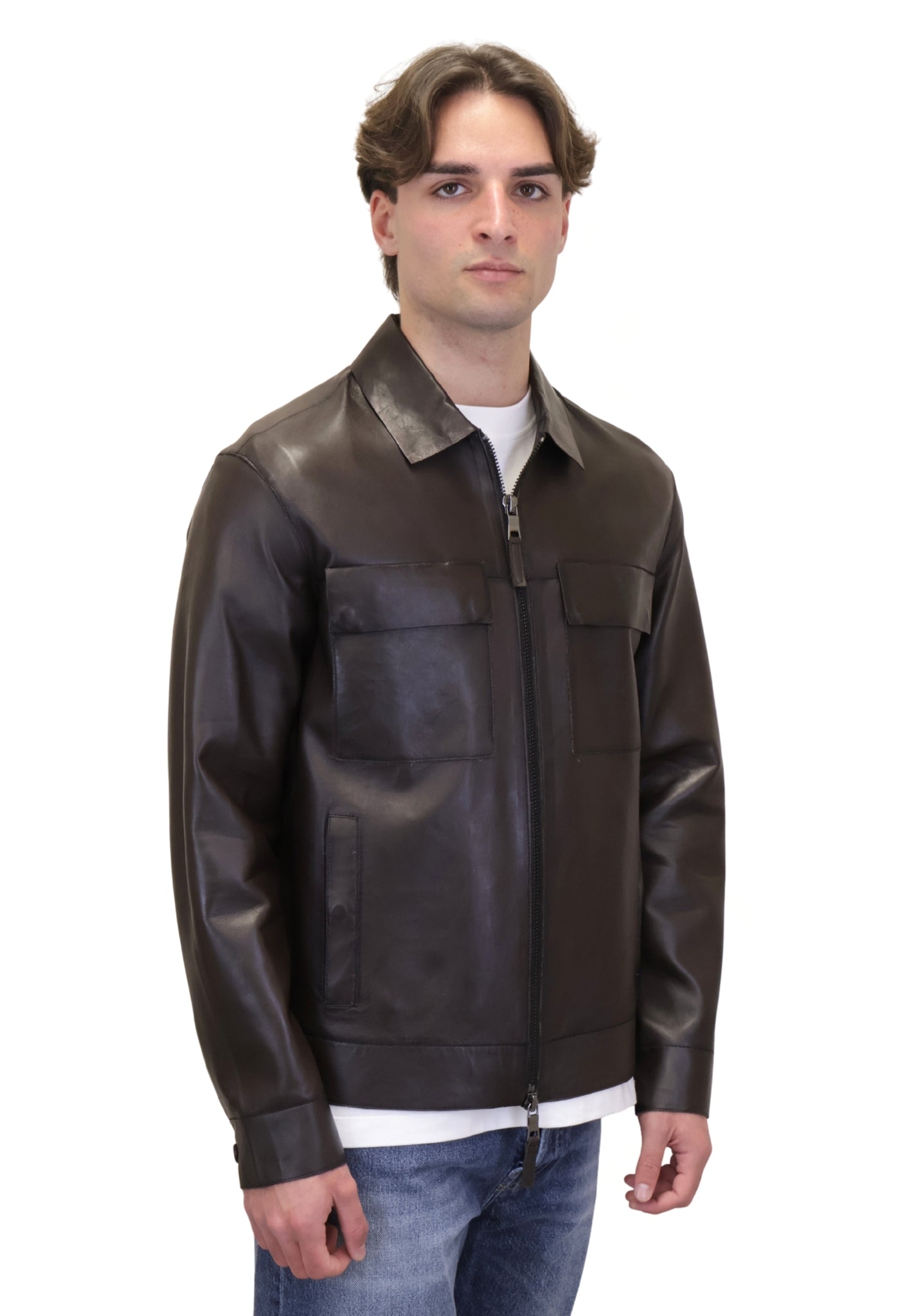 GIACCHE IN PELLE Marrone Authority