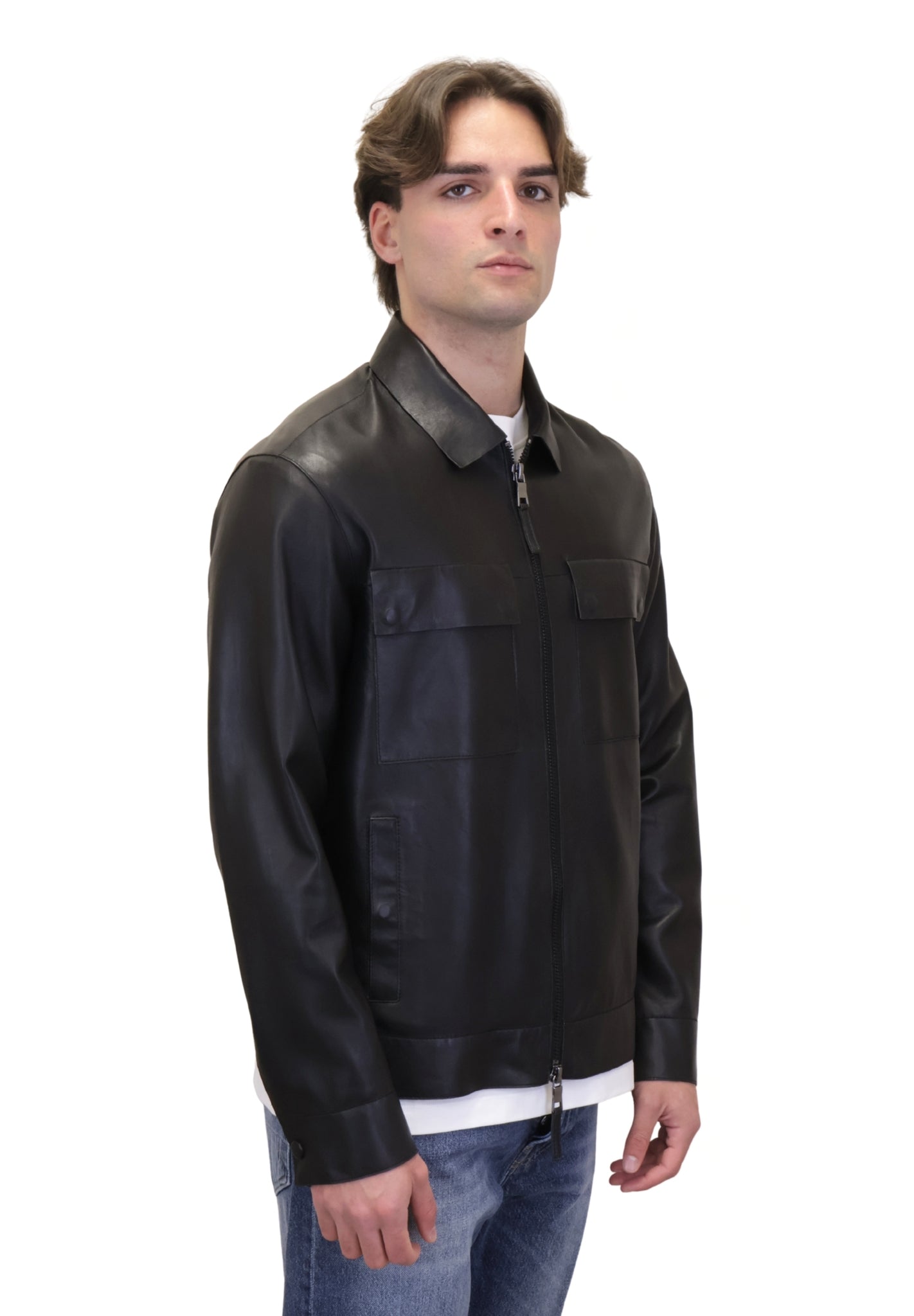 GIACCHE IN PELLE Nero Authority