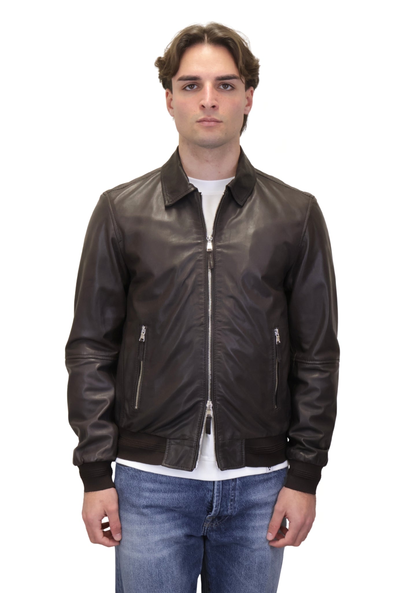 GIACCHE IN PELLE Marrone Authority