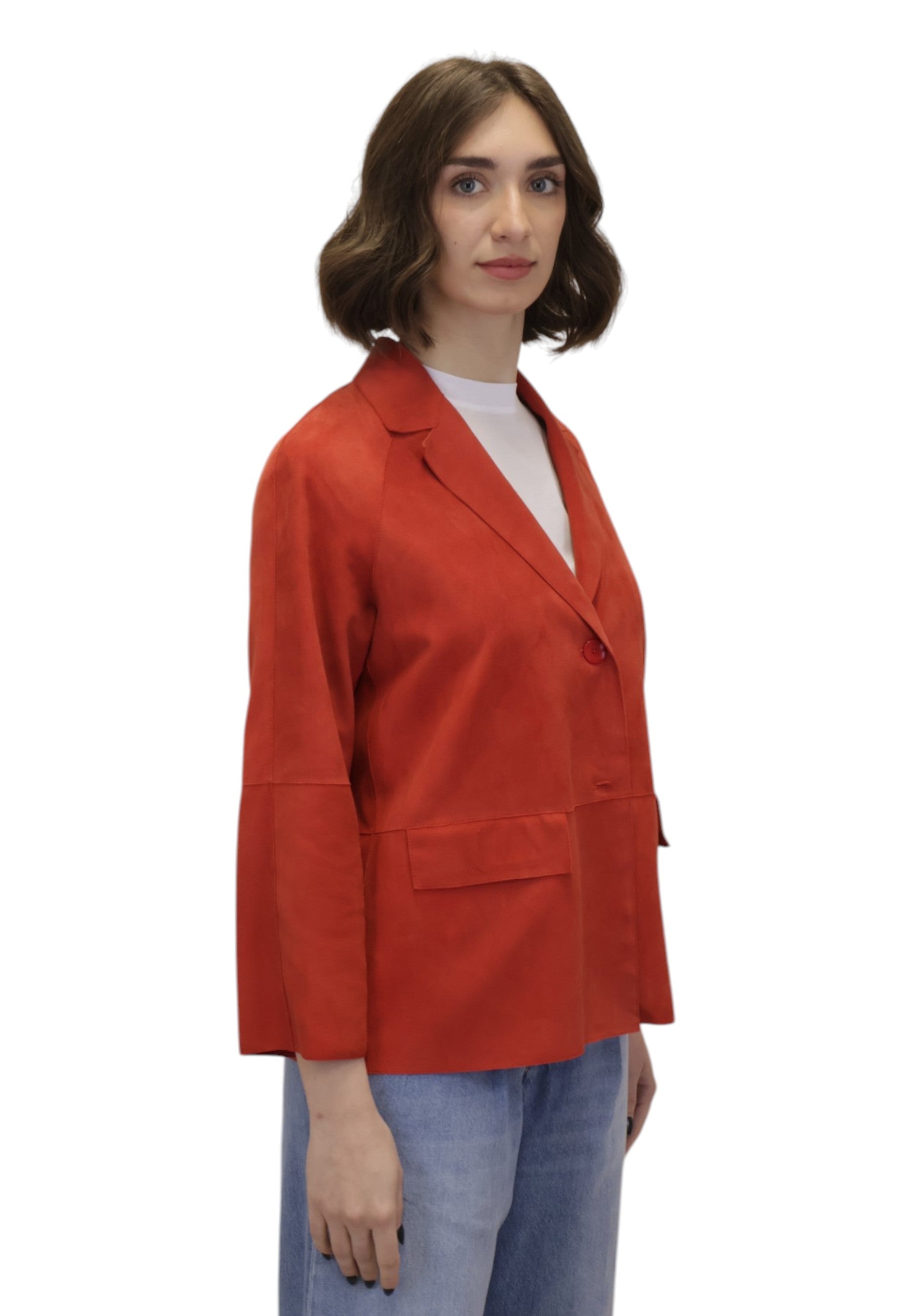 GIACCHE IN PELLE Rosso The Jackie