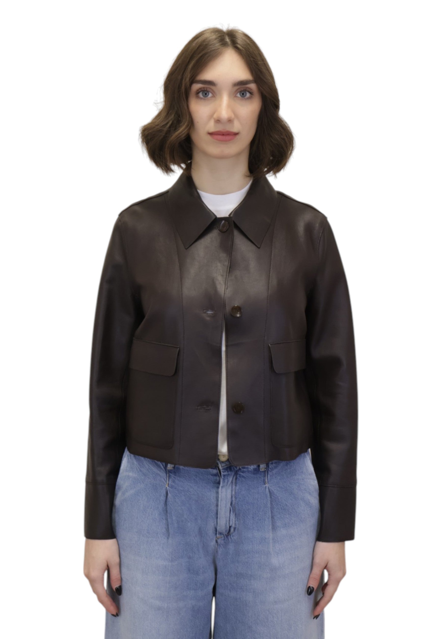 GIACCHE IN PELLE Marrone The Jackie