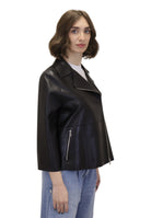 GIACCHE IN PELLE Nero The Jackie