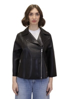 GIACCHE IN PELLE Nero The Jackie