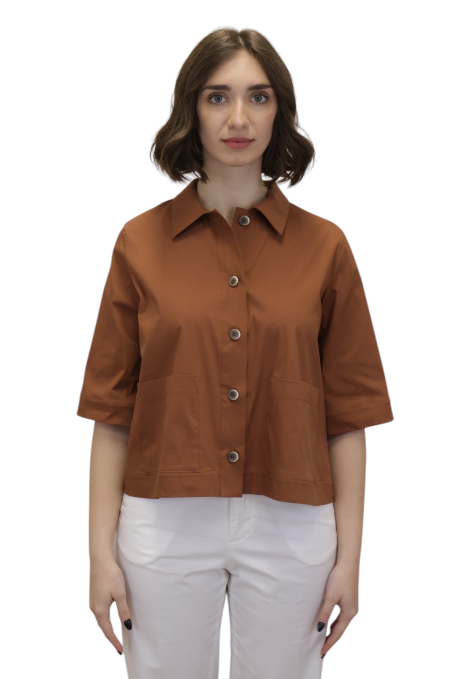 OVERSHIRT Marrone Gran Sasso