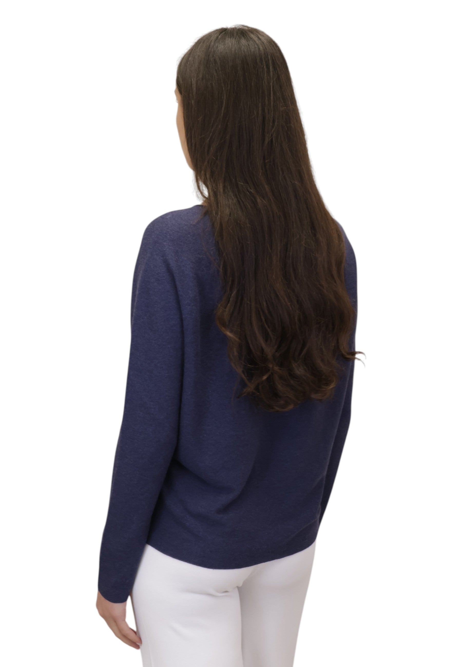 GIROCOLLO MANICA LUNGA Blu Gran Sasso