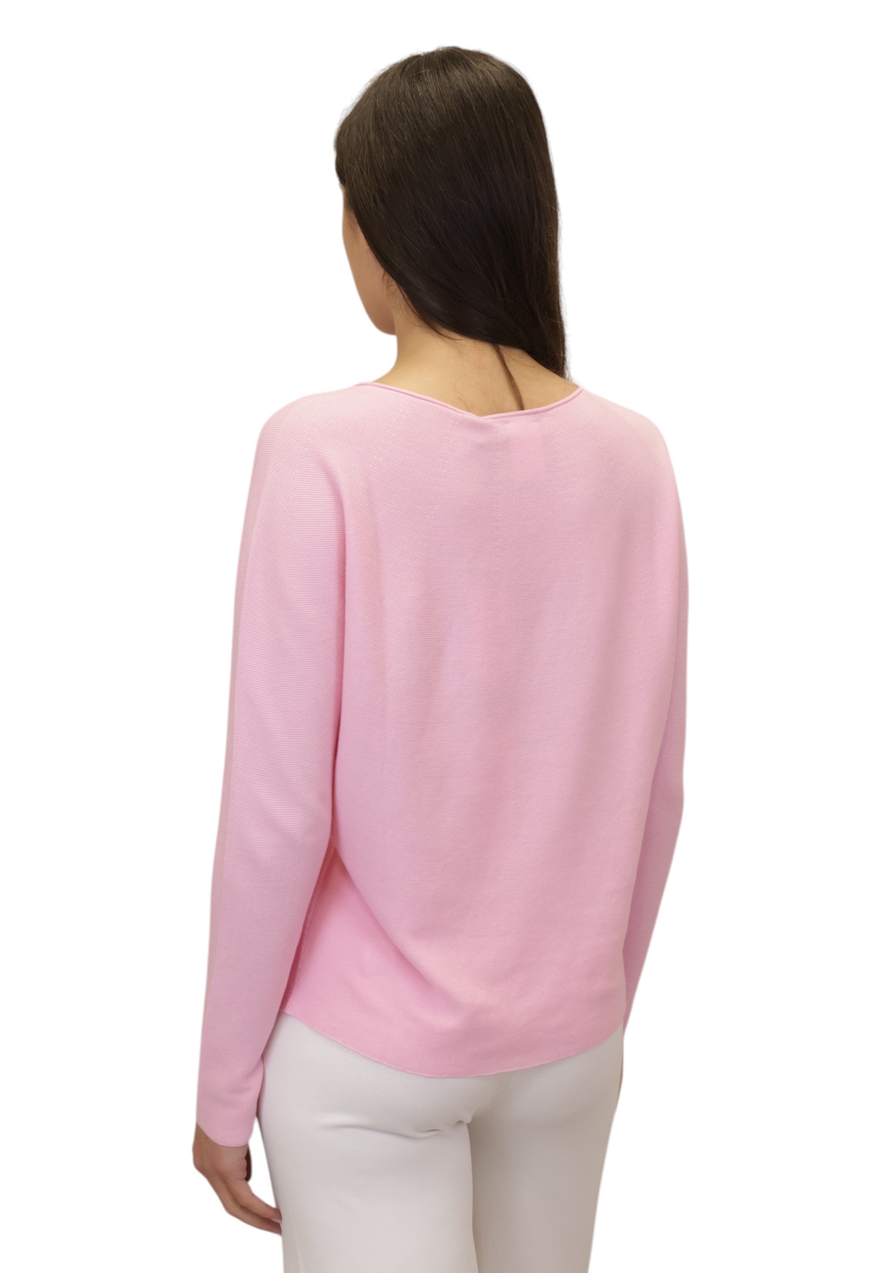 GIROCOLLO MANICA LUNGA Rosa Gran Sasso