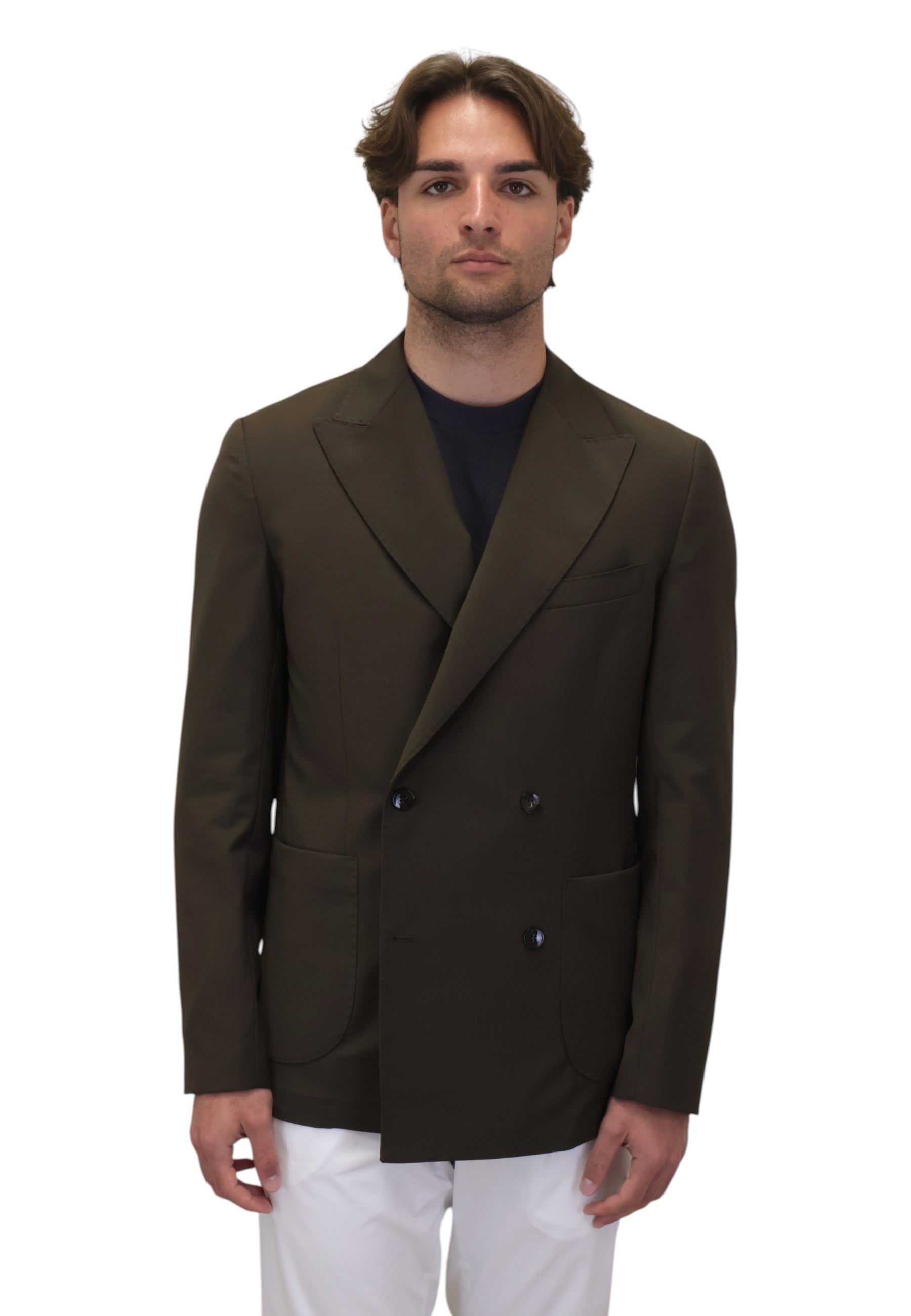BLAZER DOPPIOPETTO Marrone Michele Carbone