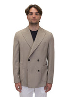 BLAZER DOPPIOPETTO Fango Michele Carbone