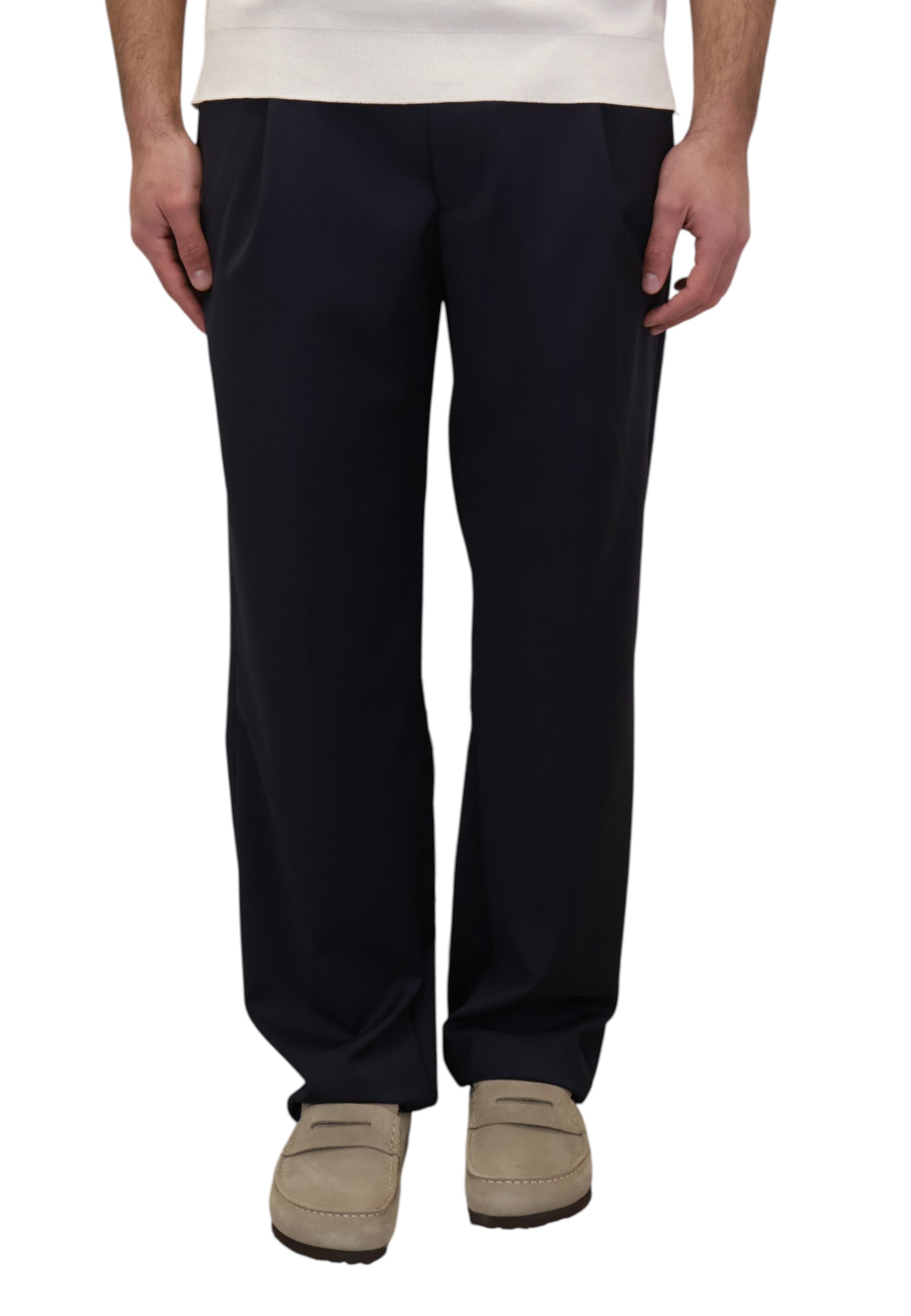 PANTALONI TASCA A FILO Blu Michele Carbone