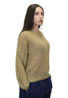 GIROCOLLO MANICA LUNGA Beige Solotre