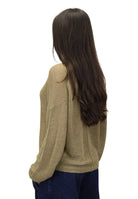 GIROCOLLO MANICA LUNGA Beige Solotre