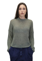 GIROCOLLO MANICA LUNGA Verde Solotre