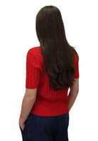 GIROCOLLO MANICA CORTA Rosso Solotre