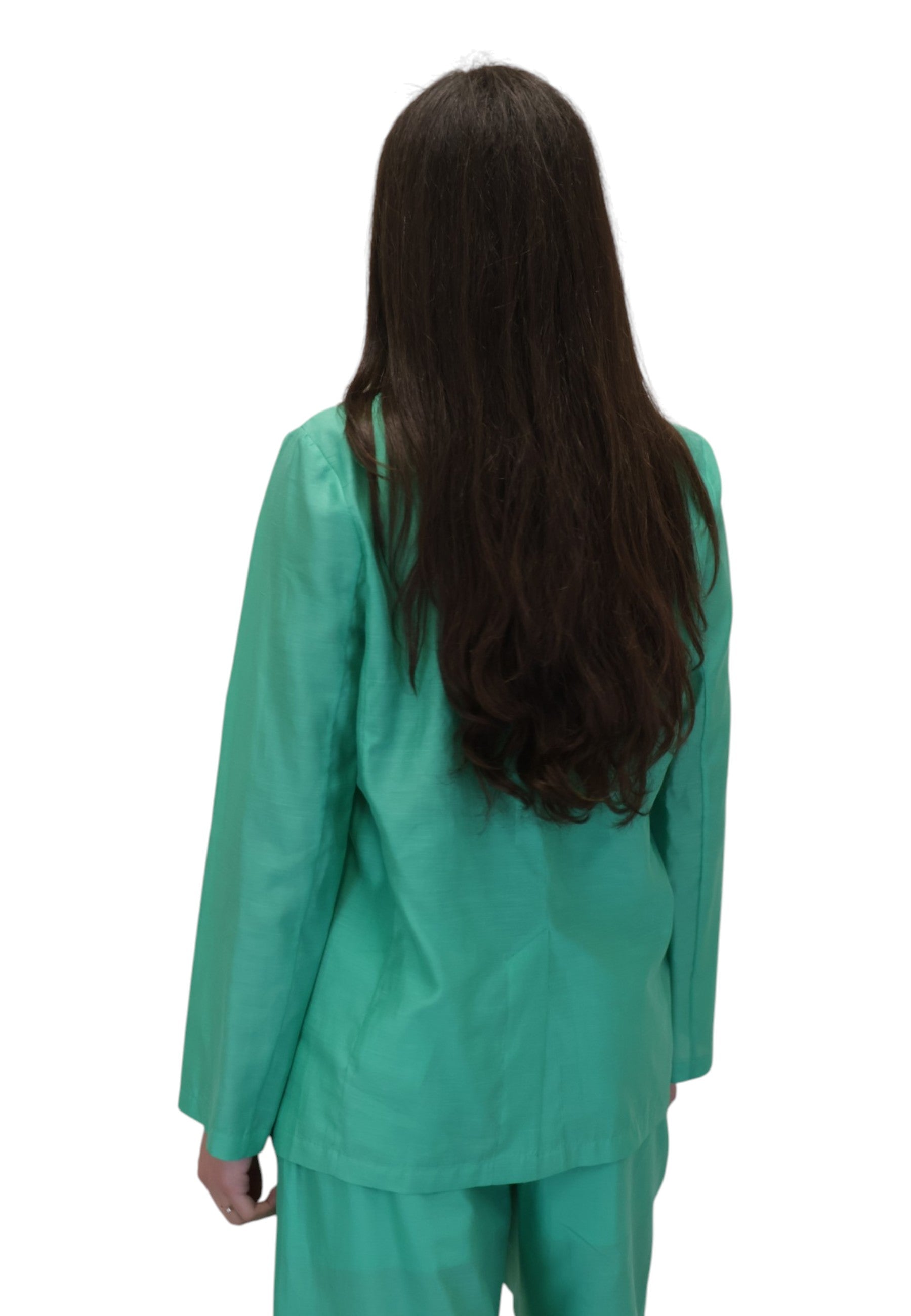 BLAZER MONOPETTO Verde Solotre