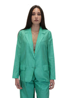 BLAZER MONOPETTO Verde Solotre