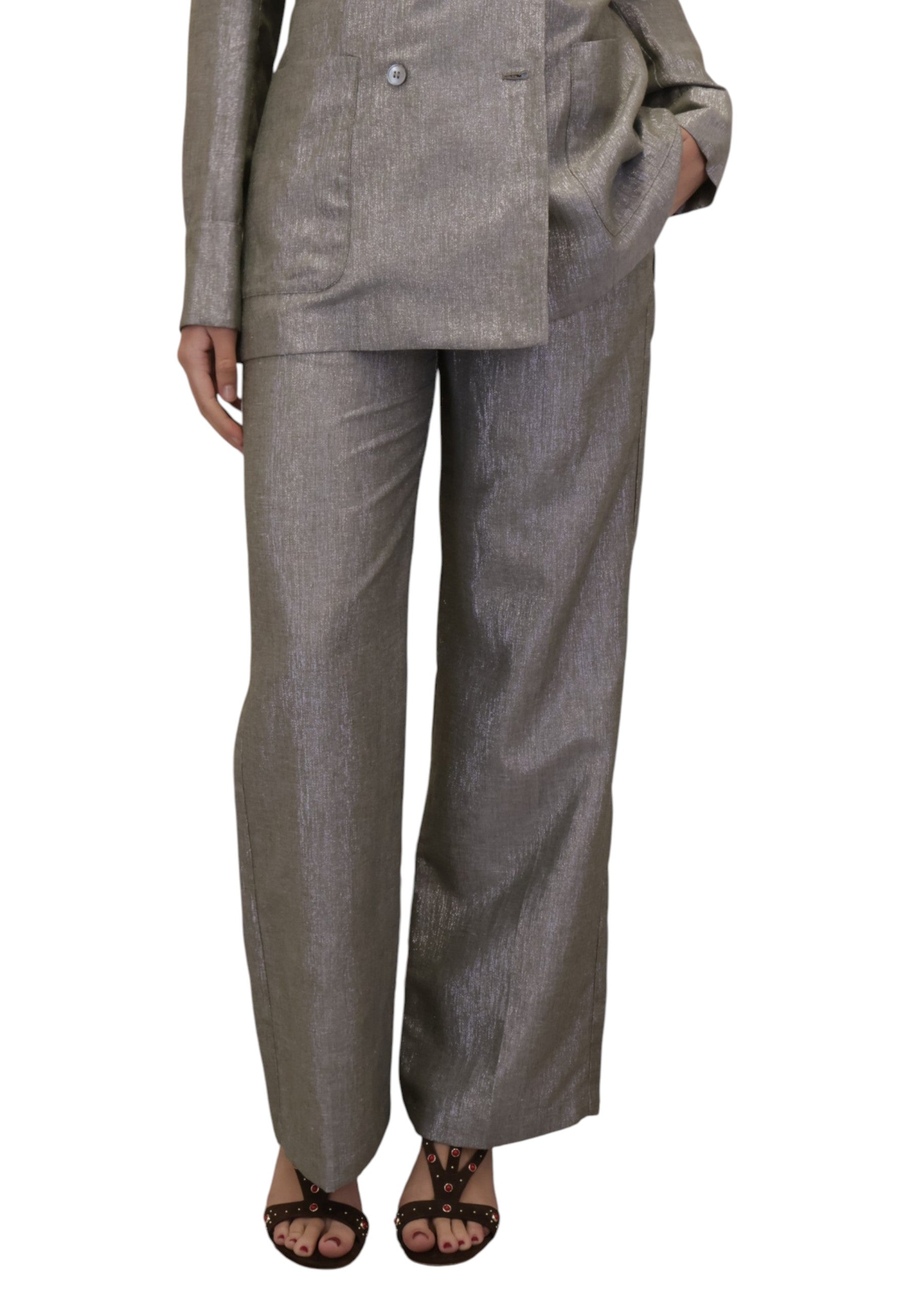 PANTALONI Grigio Solotre