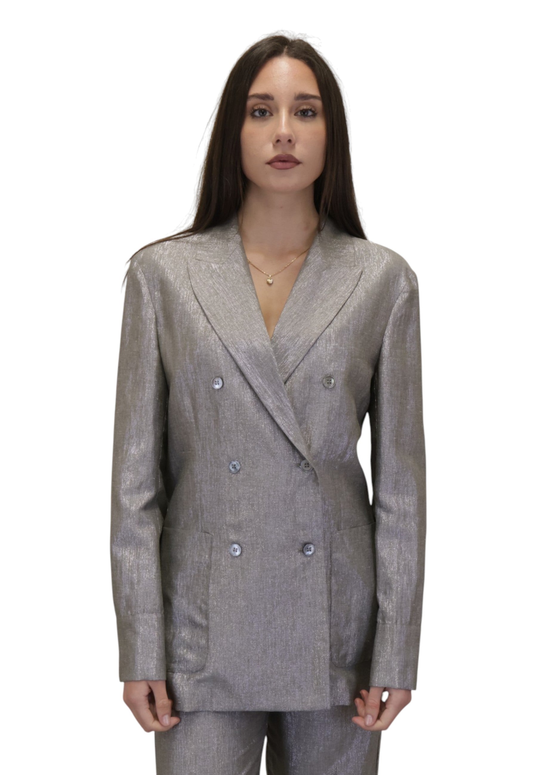 BLAZER DOPPIOPETTO Grigio Solotre