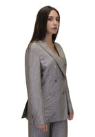 BLAZER DOPPIOPETTO Grigio Solotre
