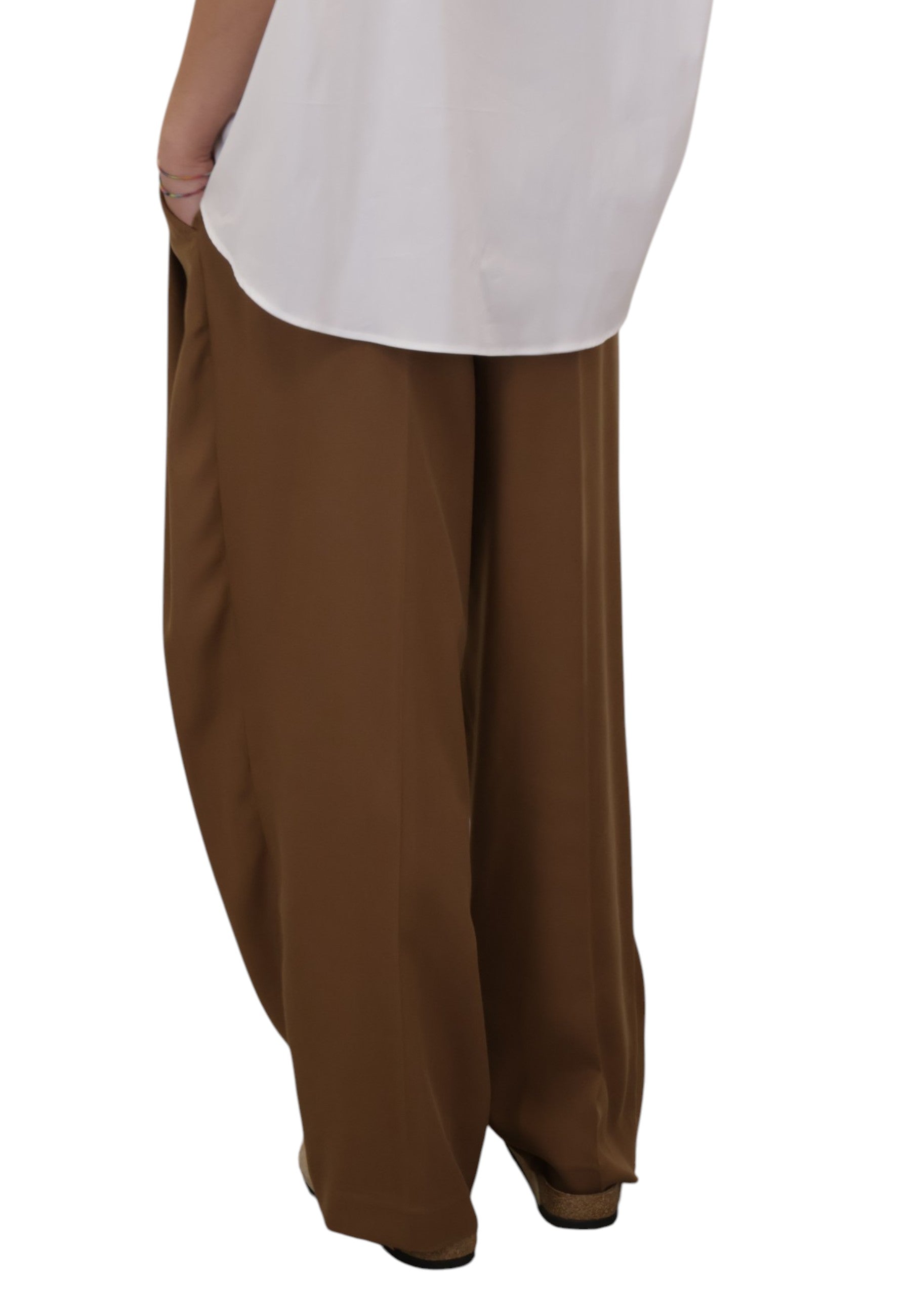 PANTALONI Marrone Solotre