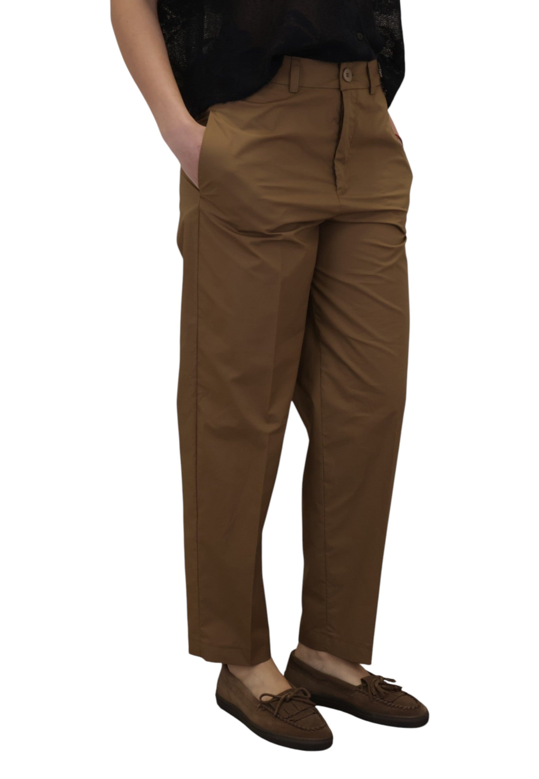 PANTALONI Marrone Solotre