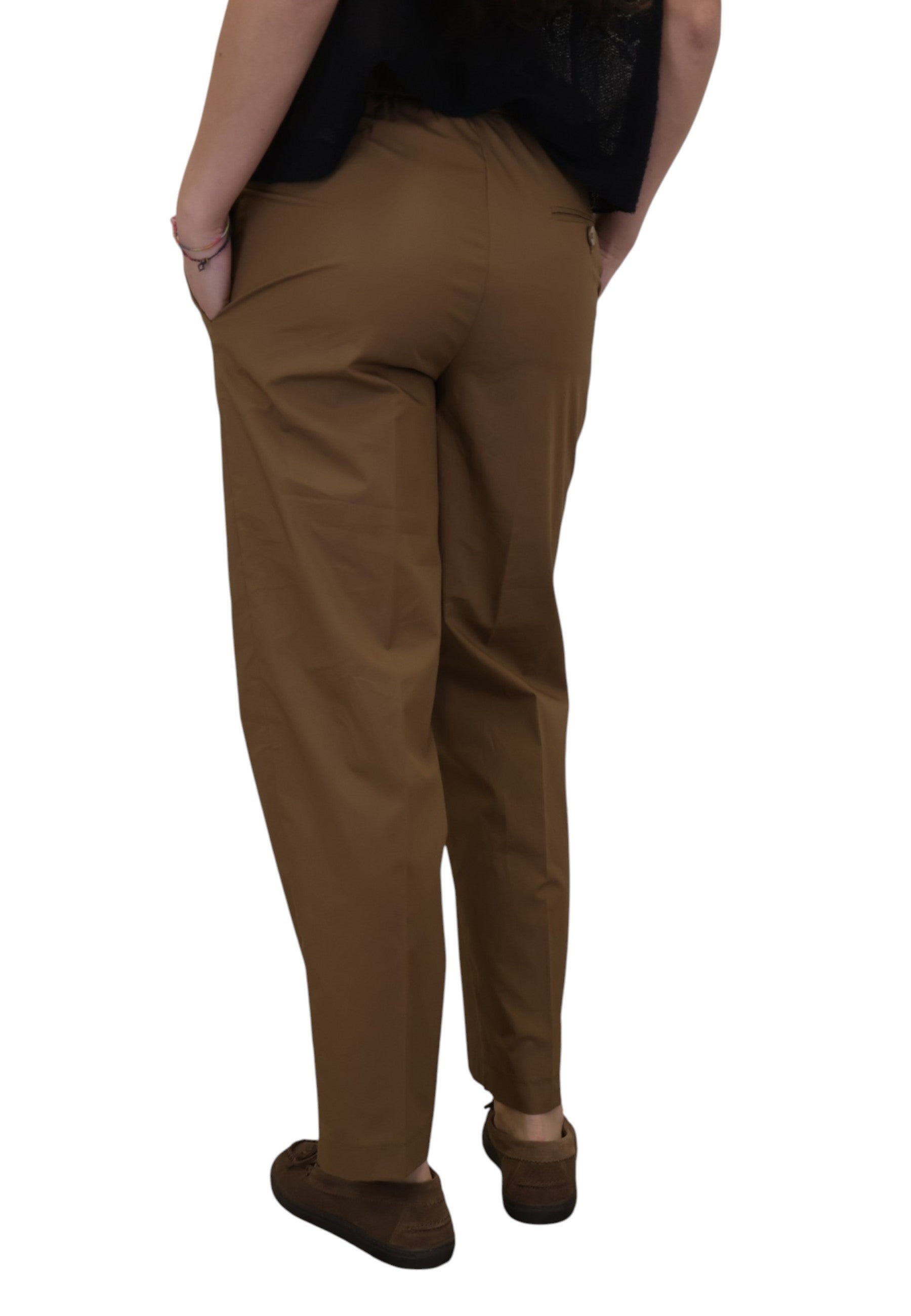 PANTALONI Marrone Solotre