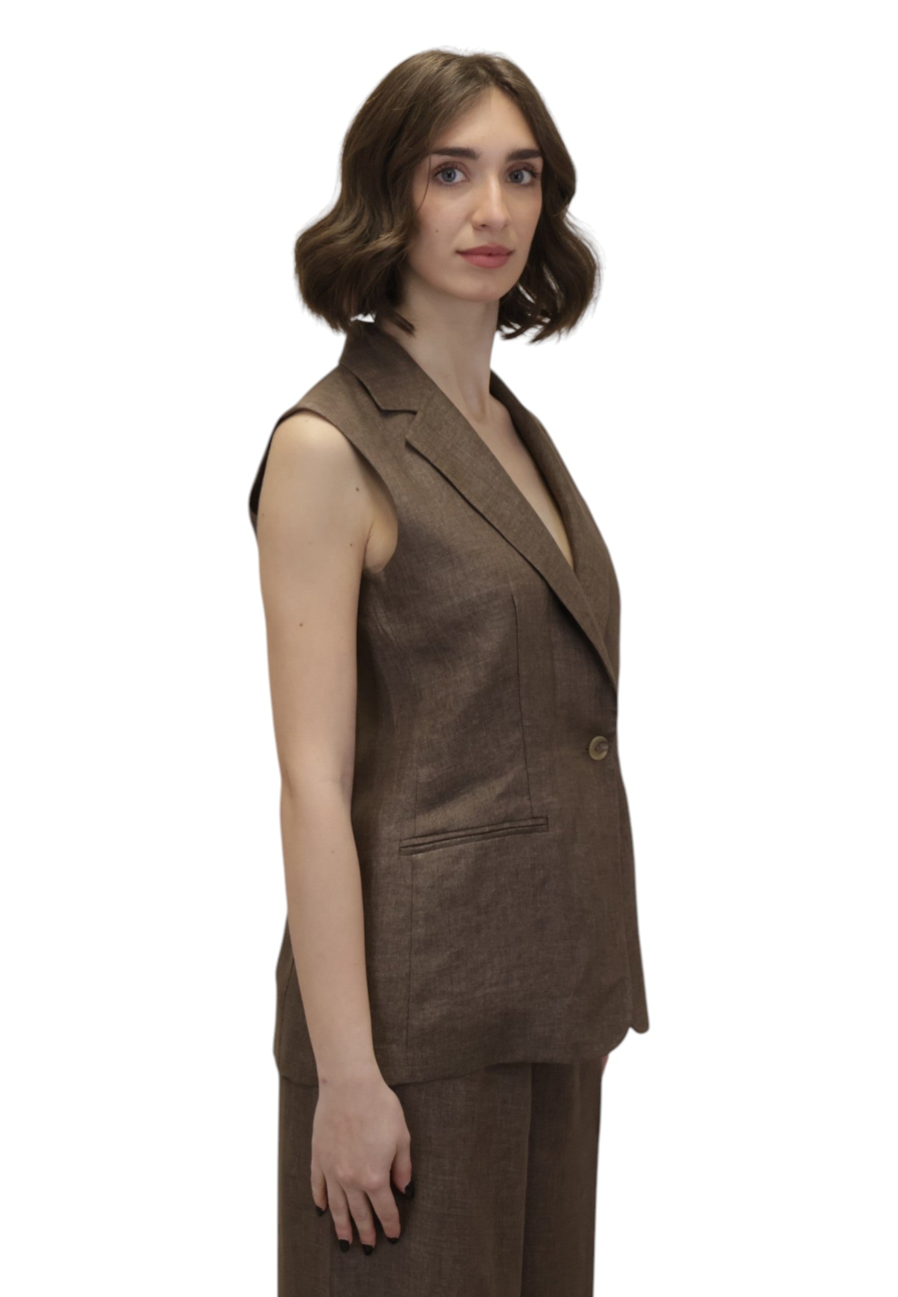 GILET Marrone Barba Napoli