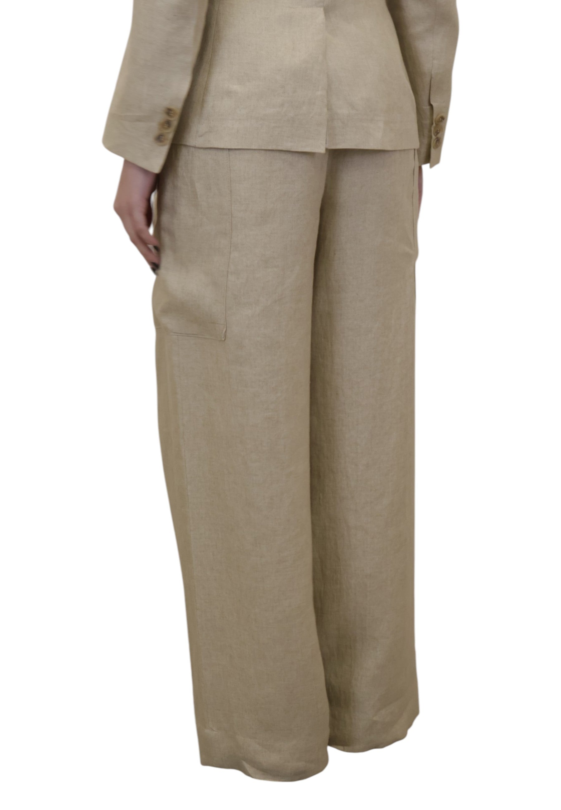 PANTALONI TASCA A FILO Beige Barba Napoli