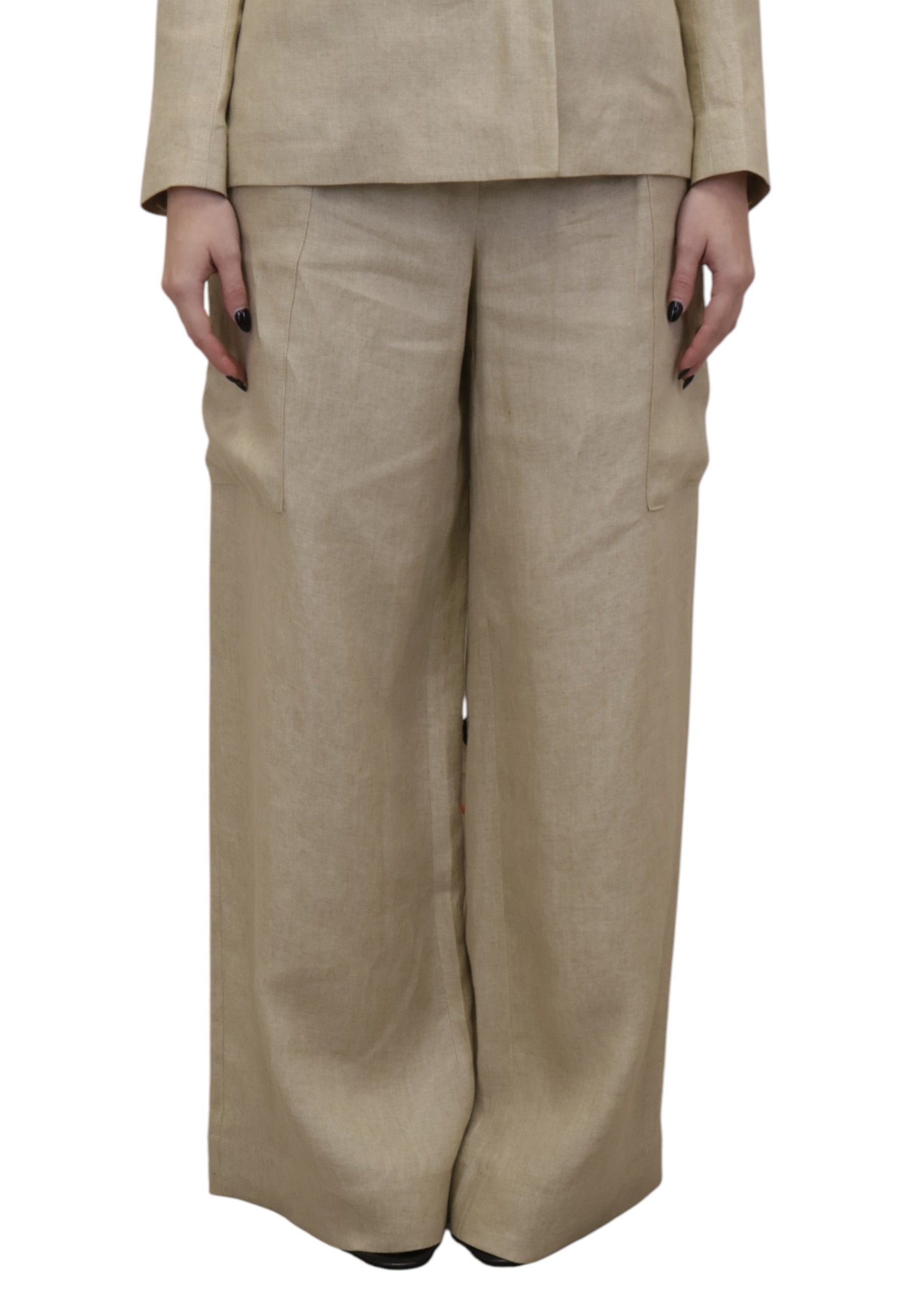 PANTALONI TASCA A FILO Beige Barba Napoli