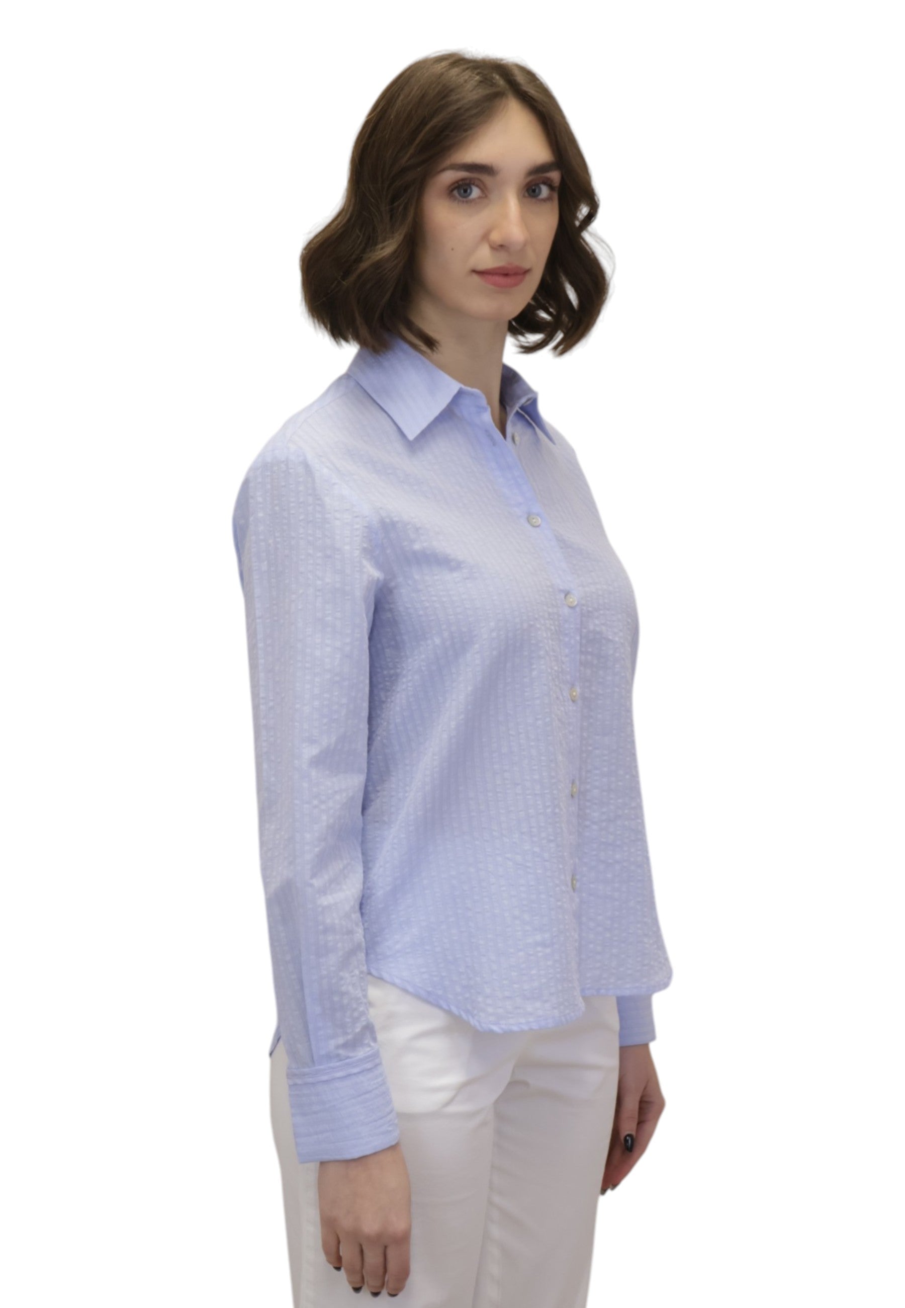 CAMICIE MANICA LUNGA Azzurro Barba Napoli